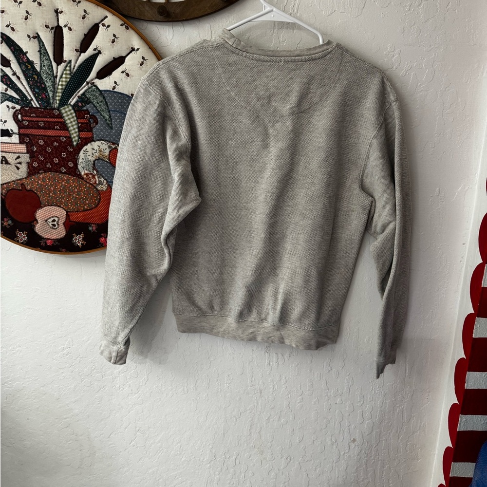 Lake Tahoe Vintage Feel Gray Spell Out Destination Sweatshirt Small - Picture 4 of 4